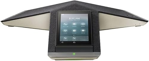 Poly Trio C60 Teléfono de conferencia IP (Polycom) - Teléfono de conferencia inteligente para cualquier espacio de reunión - Pantalla táctil a color