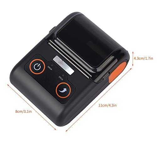 N/A Draagbare ontvangstprinter 5 8 mm Thermische printer mobiel Pos Printer USB BT Verbinding compatibel met Windows Android iOS - Image 7