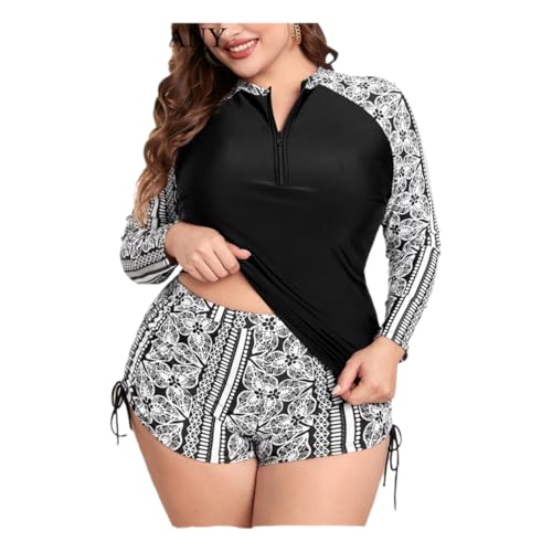 Maillot de bain manches longues bikini deux pièces pour surfer en été