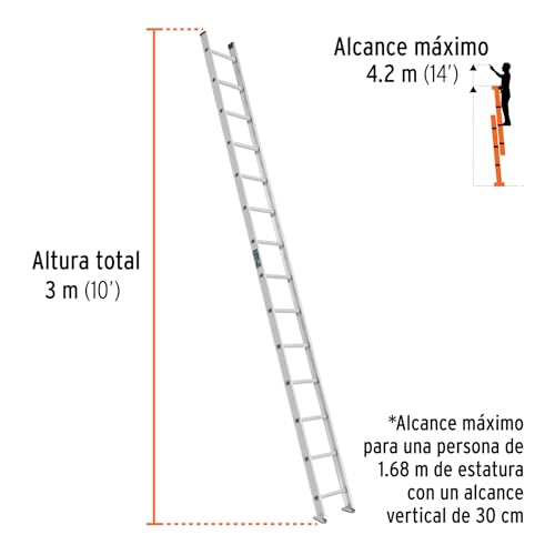 Lista de Escaleras de Aluminio en Bodega Aurrera para comprar hoy. 7 Imagen adicional