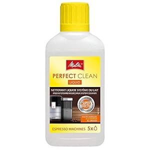 Melitta Perfect Clean Milchsystemreiniger – Flüssigreiniger für Kaffeevollautomaten, entfernt Milchreste & Milchablagerungen, für Kaffeemaschinen mit Milchaufschäumer, 250 ml