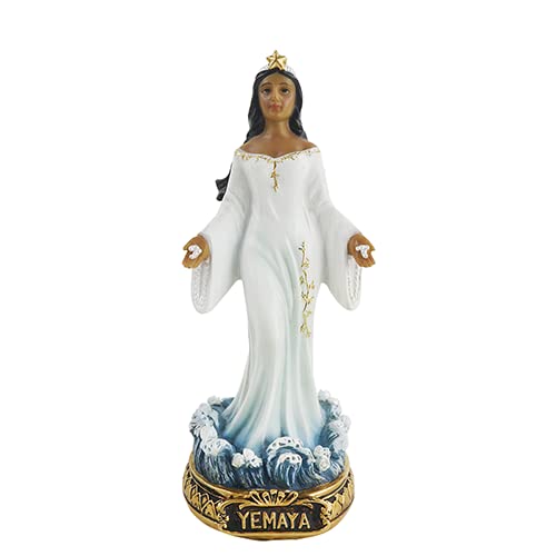 Estatua Orisha Yemaya Blanca 5 Pulgadas miniatura 2