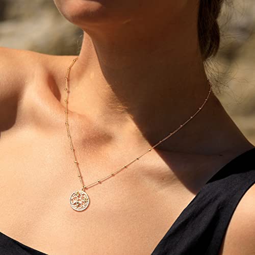 MTMY Gold Pendant Necklace for Women 14K Gold Plated Snake/Butterfly/Bee/Hummingbird Animal Necklace Dainty Necklace Simple Delicate Jewelry2