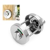 Le verrou compact de 54 mm de diamètre extérieur s'intègre harmonieusement dans n'importe quel intérieur. Design moderne et discret qui s'adapte à tous les styles de porte.