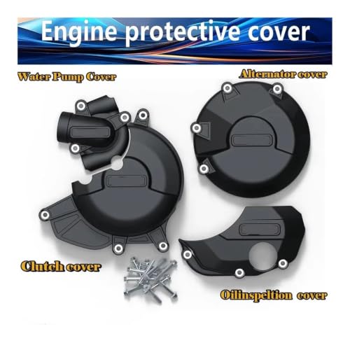 Cubierta de motor anticaída y accesorios de protección para Ducati Monster 1200R 2