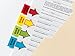 Post-it Message Sign Here Flags Value Pack, 50/Dispenser, 4 Dispensers/Pack, 1 in Wide, Assorted Colors, Includes 48 Free Arrow Flags (680-SH4VA)