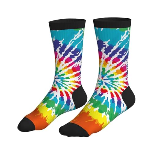 Computer Nerd Circuit Board Unisex Athletic Crew Cushion Socks For Running Workout Wicking Cushion Mid-Calf Socks3