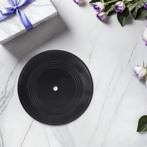 Discos de vinilo de material resistente y estilo indie pack de 5 piezas para habitaciones 5