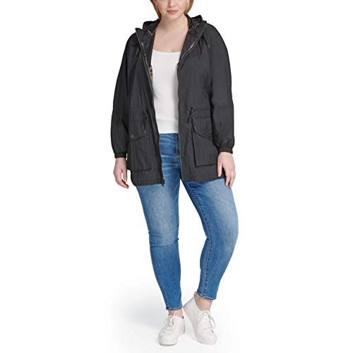 Levi's Women's Lightweight Hooded Cinch Waist Windbreaker (Standard & Plus Size)4