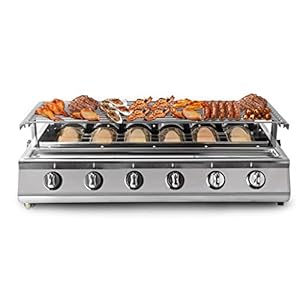 TJLSS BBQ Grill Rvs Braadfornuis Outdoor Barbecue Koken Oven Glazen Cover Aanpassen Hoogte Wandelkeuken