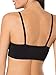 Fruit of The Loom Womens Spaghetti Strap Cotton Pull Over (Pack of 3) Sports Bra, Blushing Rose/White/Black Hue, 40