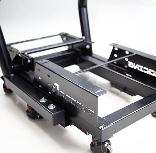 Image of azracing SF Retractable Gaming Cockpit, Modular Racing Simulator with Adjustable Seat & Alloy Steel Frame,Compact Storage,Supports Direct Drive,Compatible with All Steering Wheels & Pedals
