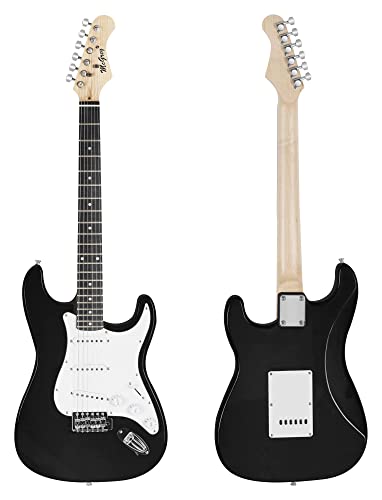 McGrey Rockit guitare électrique ST set complet noir - Les Beatles, Paul McCartney, John Lennon, RIngo Starr, George Harrison McGrey Rockit guitare électrique ST set complet noir – Image 3