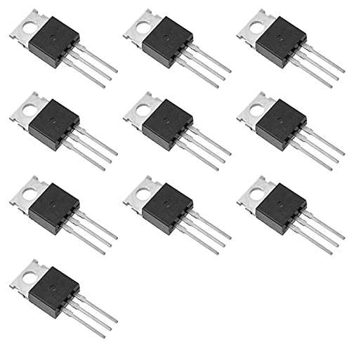 Bridgold 10pcs MJE3055T MJE3055 NPN Bipolar (BJT) Single Transistor,10 A/60V,is Designed for General Purpose of Amplifier andswitching Applications