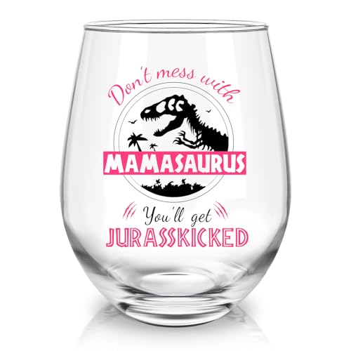 Wine Joy for Mum: Funny Christmas Gifts, Mulled Wine Glasses, Best Presents