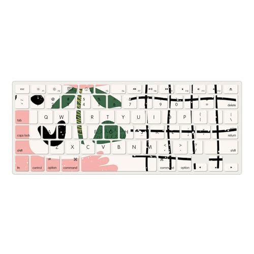 Funda MacBook Air 13 M3 evita arañazos carcasa rígida graffiti y teclado D 4