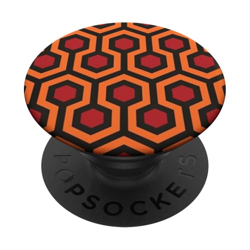 Overlook Carpet Pattern Design Horror PopSockets Adhesive PopGrip