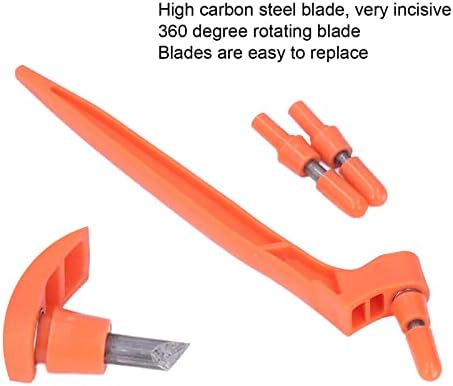 Handheld Engraving Pen, 360° Rotating Craft Cutting Tools Pen, 360° Rotating Craft Cutting Tools Pen with 15°,30° 45° 3Pcs Cutter, Craft Cut Fibers
