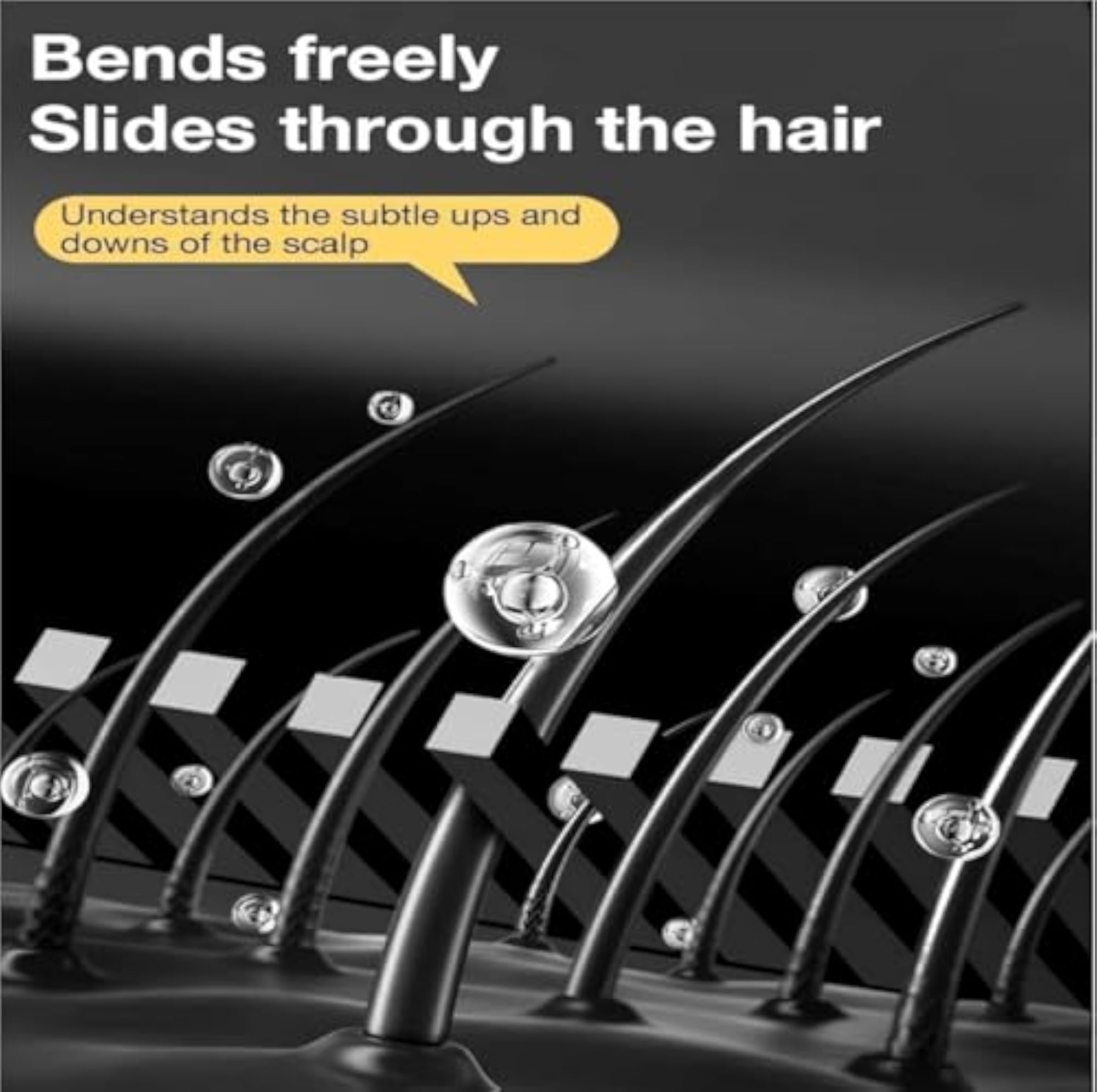 New Hair Color Comb Stick, Waterproof Grey Hair Coverage