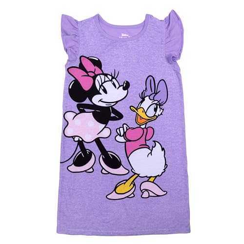 Disney girls Nightgown Soft & Cute Pajamas for Kids MINNIE AND DAISY 4T