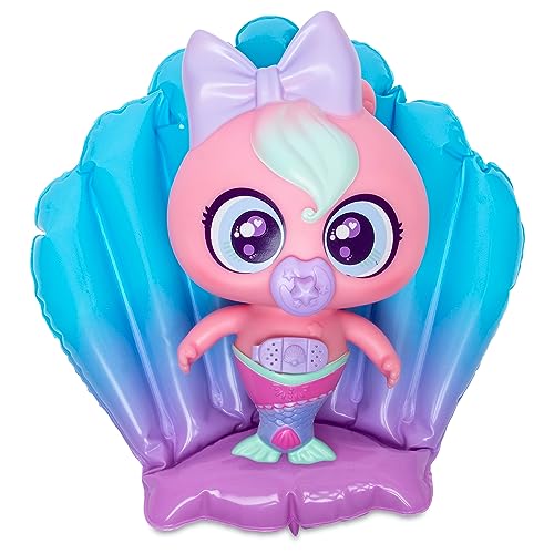 BANDAI Distroller Muñeco Bebé Neoflobbi Sirena Flobbirena, Rosa