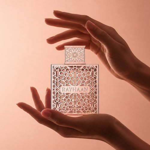 Image of RAYHAAN Divine - Floral, Gourmand, Floral-Oriental, Woody - Eau de Parfum Spray Long-Lasting Fragrance for Unisex, 3.4 Ounce / 100 ml