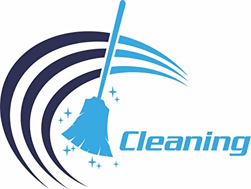 Autocollant logo nettoyage fenêtres entreprise plastifié couleur