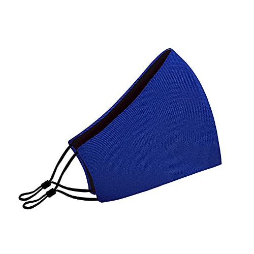 Image of Washable Face Mask with Adjustable Ear Loops & Nose Wire - 3 Layers, Made in USA