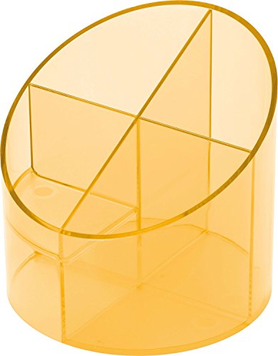 Preisvergleich Produktbild Helit H6390240 - Multiköcher "the cross", orange transparent