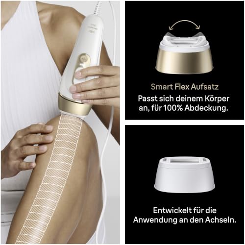 Braun  Silk·expert Pro 5, IPL Geräte Haarentfernung, PL5230, Weiß/Gold – Ansicht 5