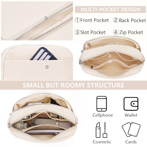 Image of Crossbody Bag for Women,Camera Sports Purses Lightweight Shoulder Bag Waterproof Purse with Adjustable Wide Strap (Begien)
