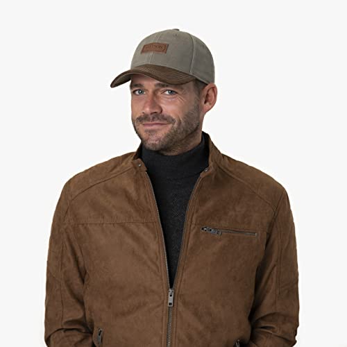 Stetson Rustic Cap With Uv Protection Men Olive One Size #TOP1