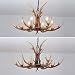ADFD Antlers vintage Style resina 6 candelabros de luz,comedor lámparas de cuerno...
