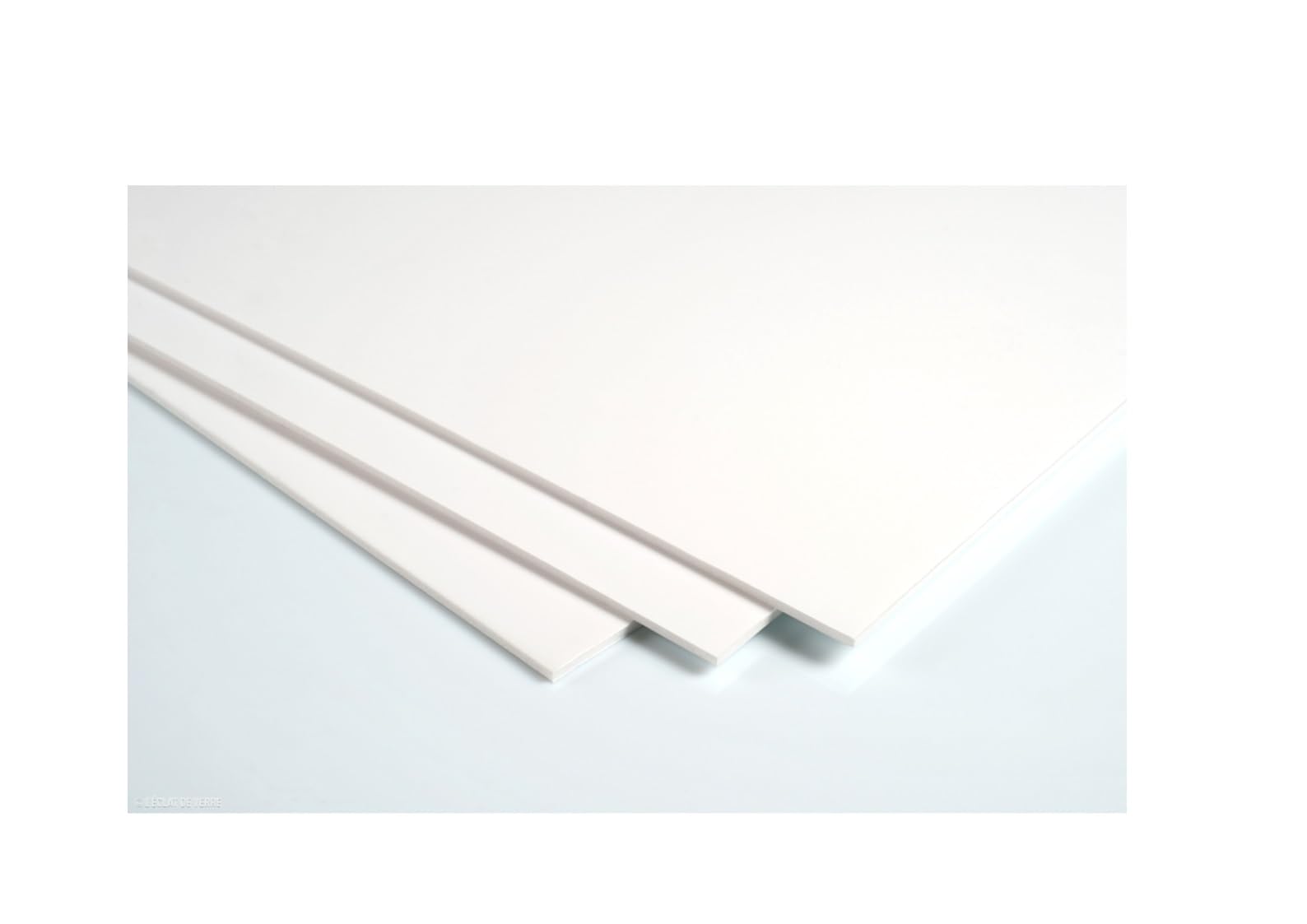 cartons plume Mousse blanc Classic A4,3mm Lot de 10