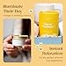 Unboxme Sunshine Gift For Women | Self Care Package with Herbal Tea, Mug, Bath Bomb, Candle, Fluffy Socks, Lip Balm, Sheet Mask, Scrunchie & Happy Birthday Card