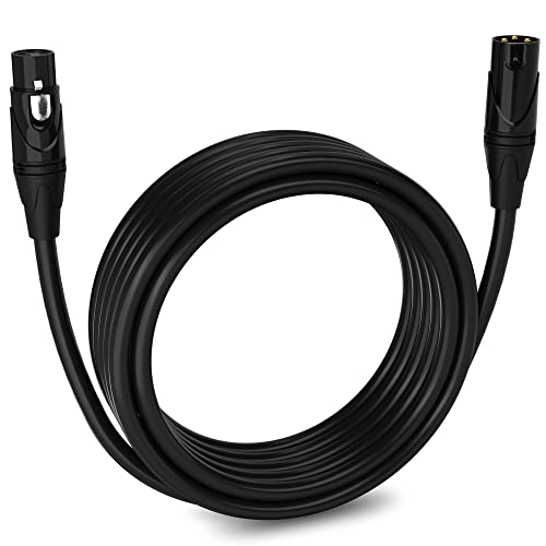 Câble XLR mâle à femelle anti-parasite LyxPro LCS pour éliminer les bruits de micro