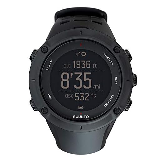 Suunto - Ambit3 Peak Black - Reloj con GPS Integrado, Unisex, Negro, Talla Única