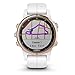 Garmin fenix 5S Plus, Smaller-Sized Multisport GPS Smartwatch, Features Color Topo Maps, Heart Rate Monitoring, Music and Contactless Payment, White/Rose Gold