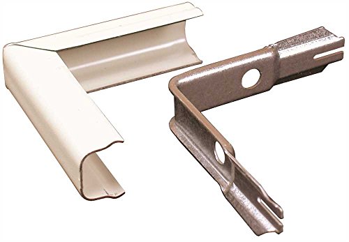 1- WIREMOLD V518 90 Degree External Elbow Fitting, Steel, Single-Channel, Ivory, 2-1/2 In.