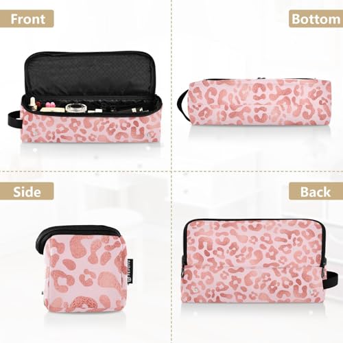 Bolsa de viaje para herramientas de cabello 2-en-1 rosa miniatura 5