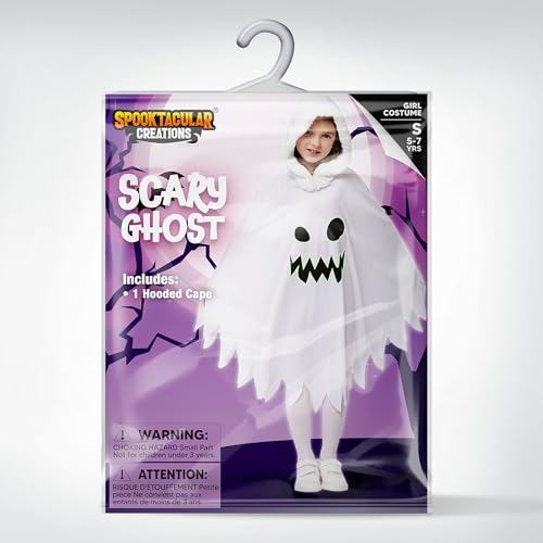 Disfraz de fantasma para niñas Spooktacular Creations miniatura 6