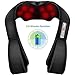 Produktbild Nackenmassagegerät mit Wärme, RaMokey Massagegerät Schulter Rückenmassagegerät Shiatsu Massagegerät Massage, Muskelschmerzlinderung für Nacken, Rücken, Schulter, Beine, Füße