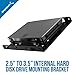 SABRENT 3.5-Inch to x2 SSD / 2.5-Inch Internal Hard Drive Mounting Kit [SATA and Power Cables Included]+ mSATA to 2.5-Inch SATA III Aluminum Enclosure Adapter