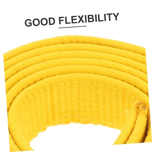 Cinturones de Kárate Gatuida de Algodón Amarillo para Hombre 4