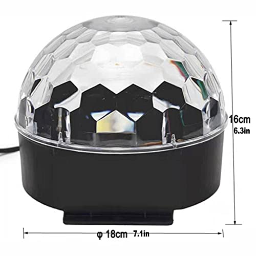 Sound Control Grote Magische Bal LED Licht Kristal Magische Bal Podium Sfeer Projectie Licht KTV Bar Flash Disco Licht: - Image 6