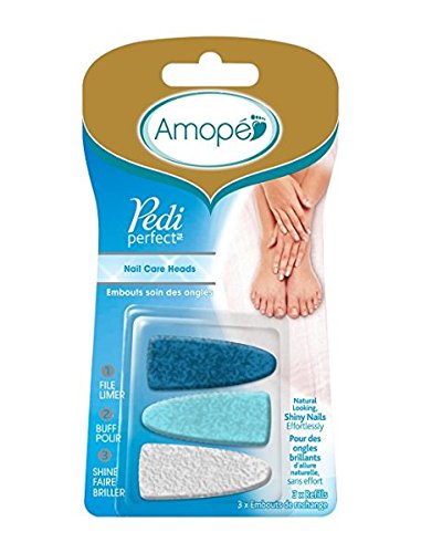 Amope Pedi Perfect Electronic Nail File Refills, 3 count