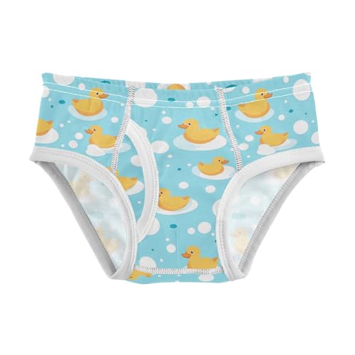 visesunny Boys Potty Training Underwear Swimming Duck Dot Breathe Cotton Briefs Size 2T-8Y for Toddler