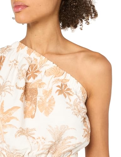 Anne Klein Women's Off One Shoulder Puff SLV Top W Flounce3