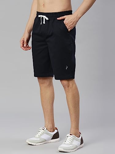 Image of Thomas Scott Men's | Solid | Chino Shorts | Regular Fit | Cotton Elastane | Above Knee | Casual Short