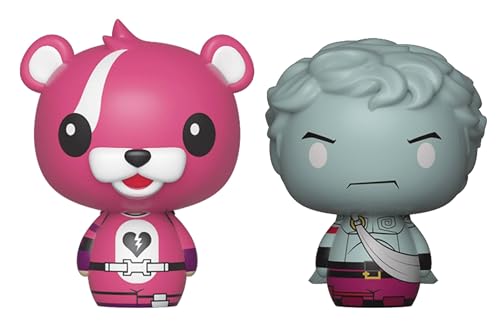 Coleccionables, Toy Funko Figure Pint Size Heroes Fortnite Cuddle Team Leader and Love Ranger, 2 Pack